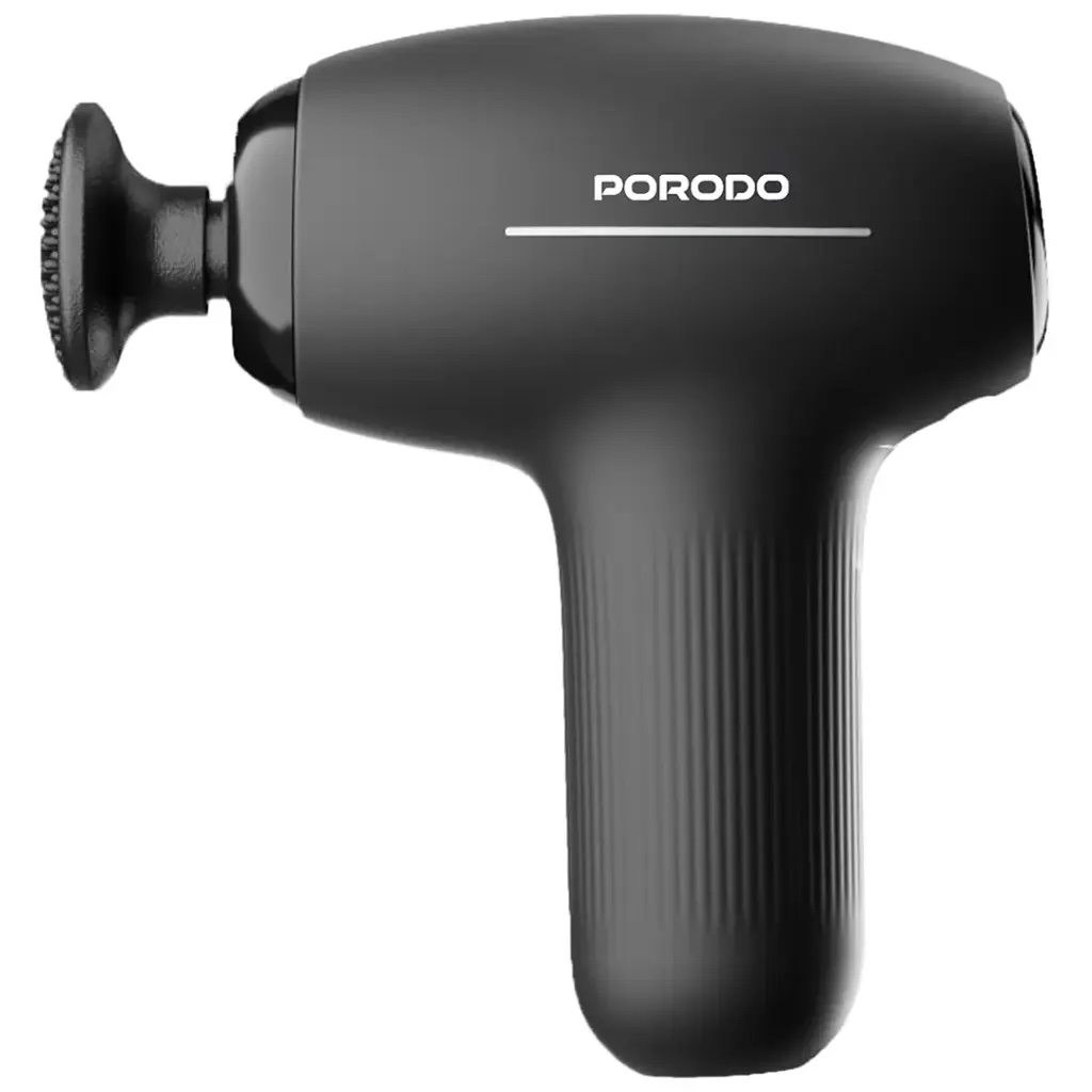 Porodo Lifestyle Cordless Mini Massage Gun -Black