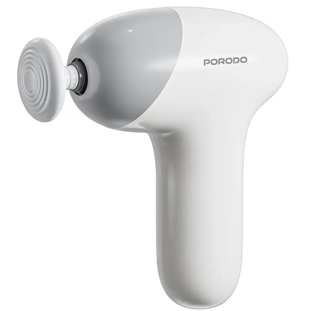 Porodo Lifestyle Cordless Mini Massage Gun -Beige