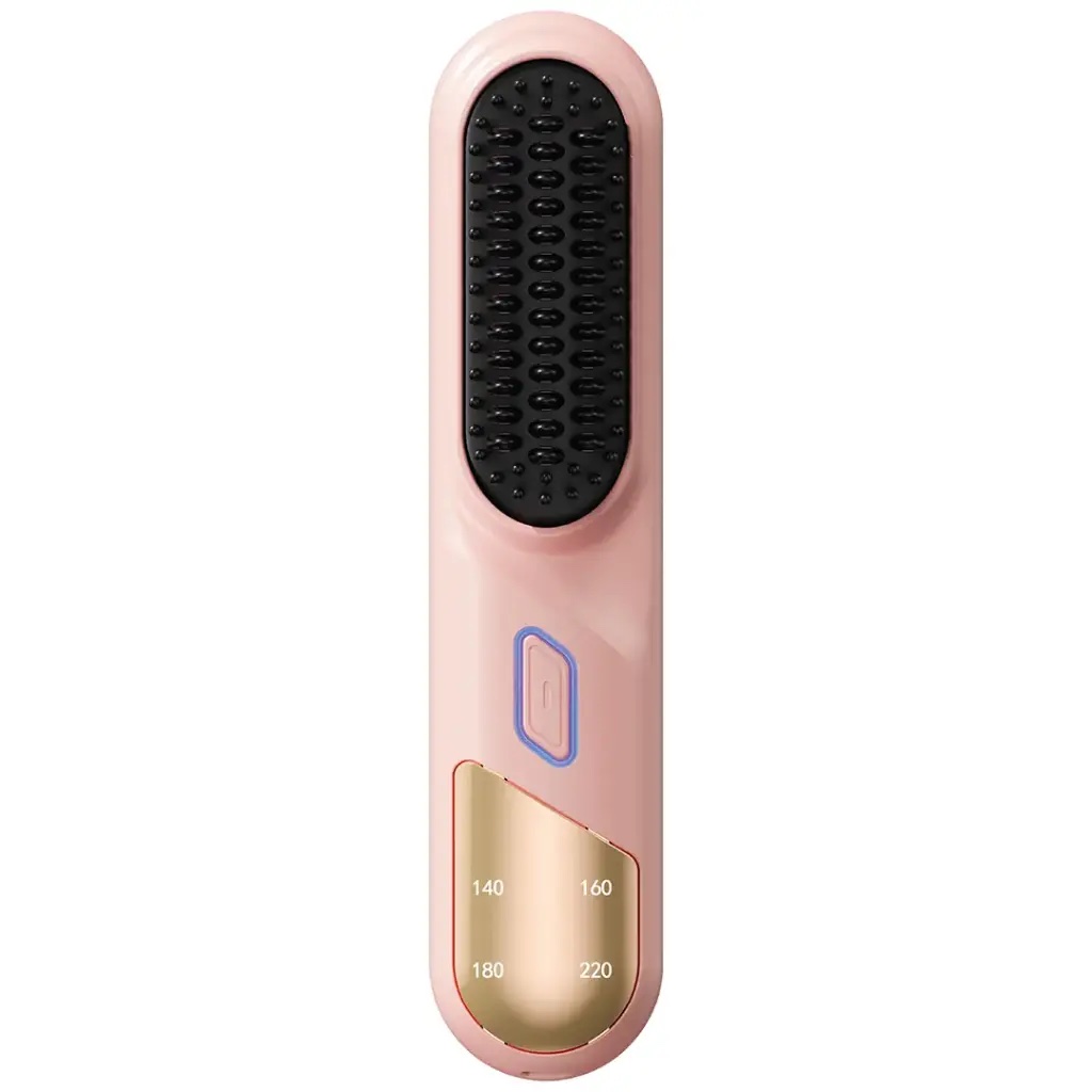 Porodo Cordless Straightening Comb-Pink