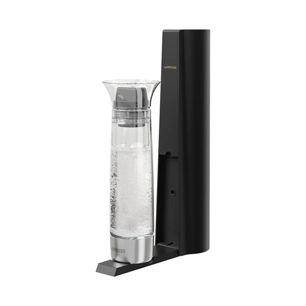 Lepresso Carbonator Instant Sparkling Water 800mL - Black