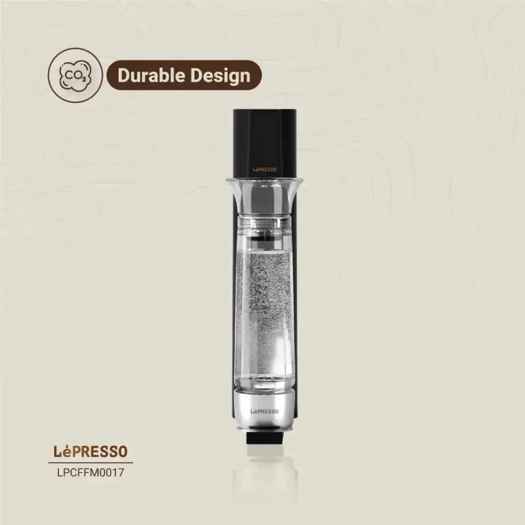 Lepresso Carbonator Instant Sparkling Water 800mL - Black - Image 2