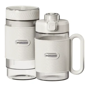 Porodo Lifestyle Portable Dual-Cup Smoothie Blender - White
