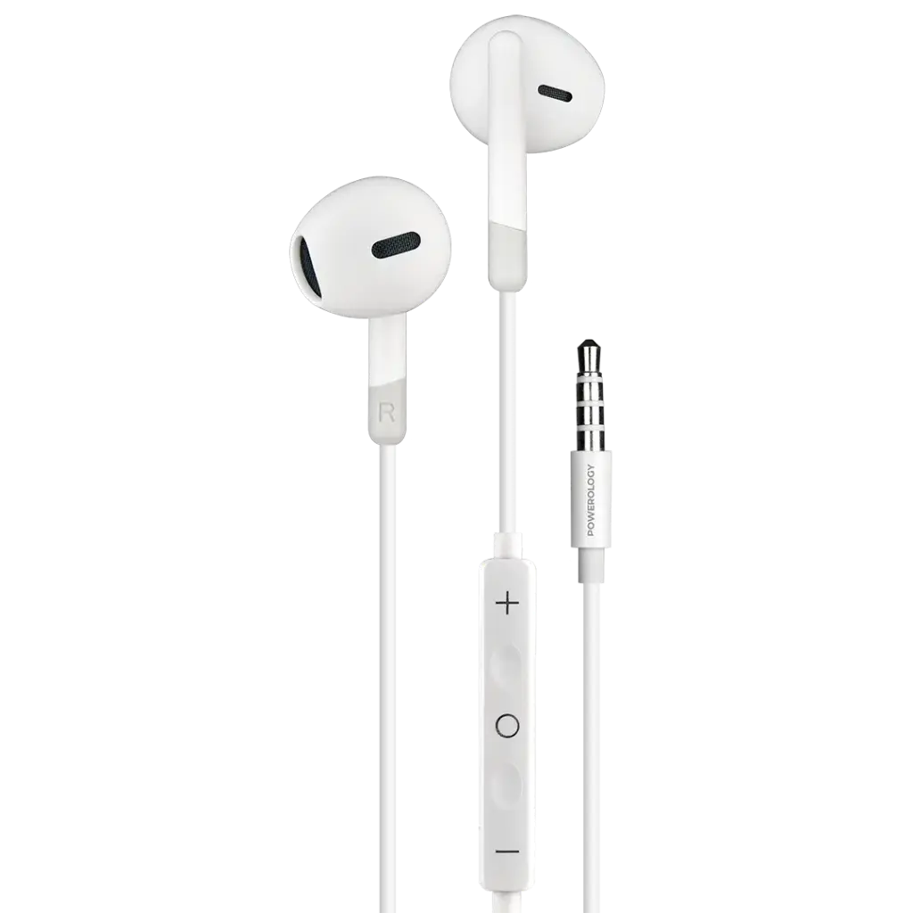 Powerology AUX 3.5mm Stereo Earphone - Image 2